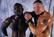 young freaks shelton benjamin and brock lesnar